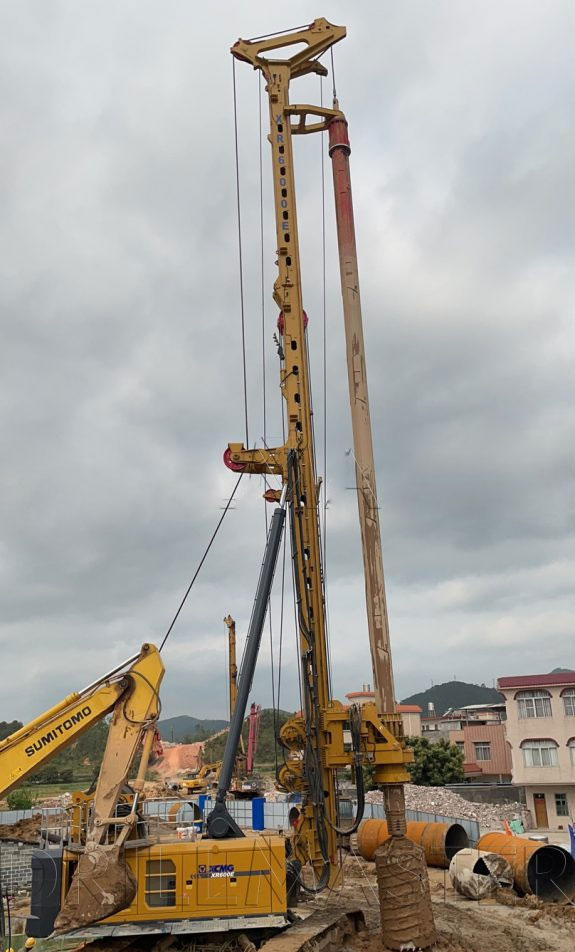 What’s the biggest piling diameter of borehole drilling telescopic kelly bar?
