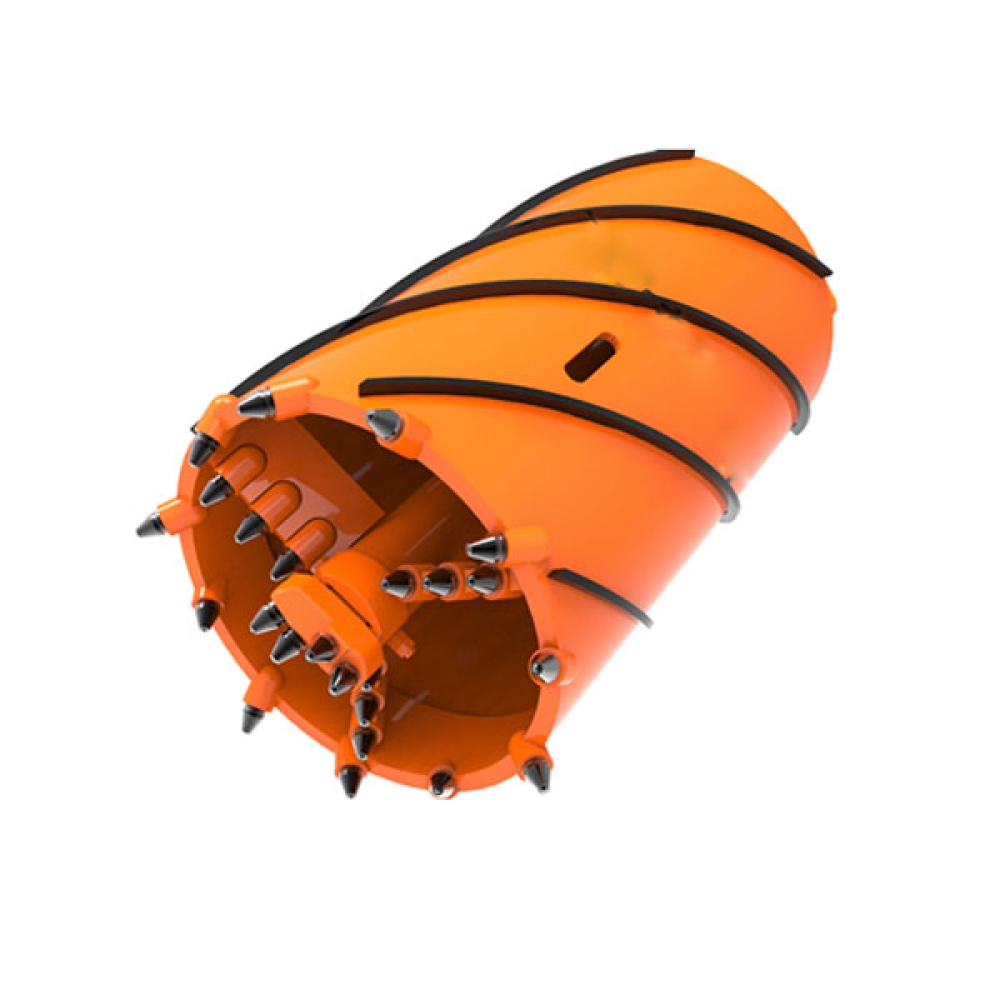 Core Barrel With Bullet Bits