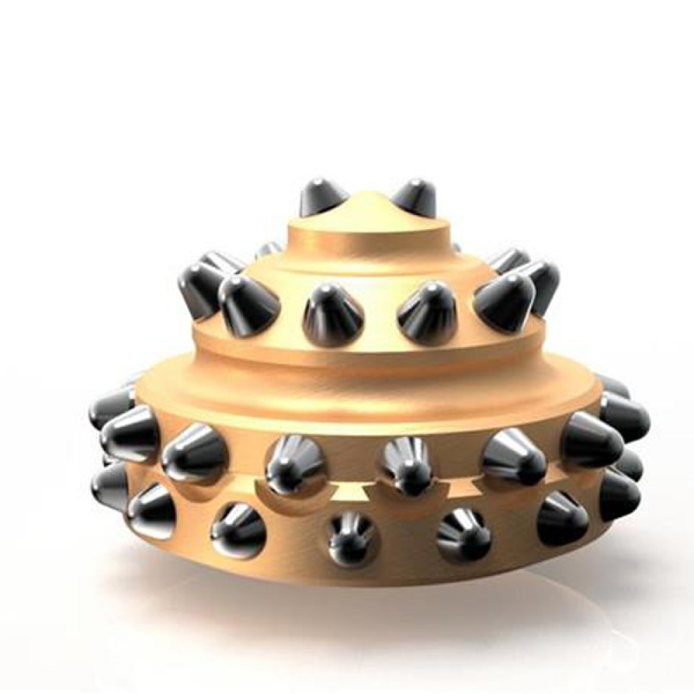 Core Barrel With Roller Bits