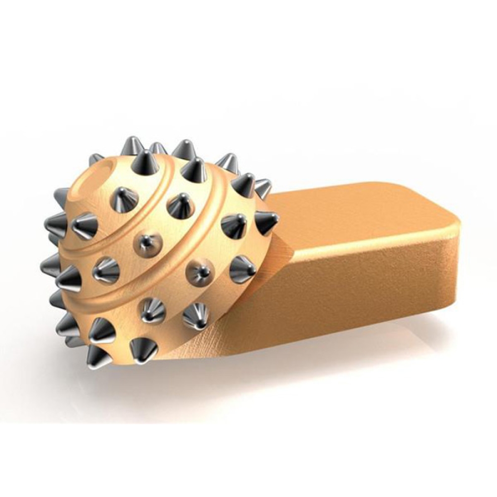 Core Barrel With Roller Bits