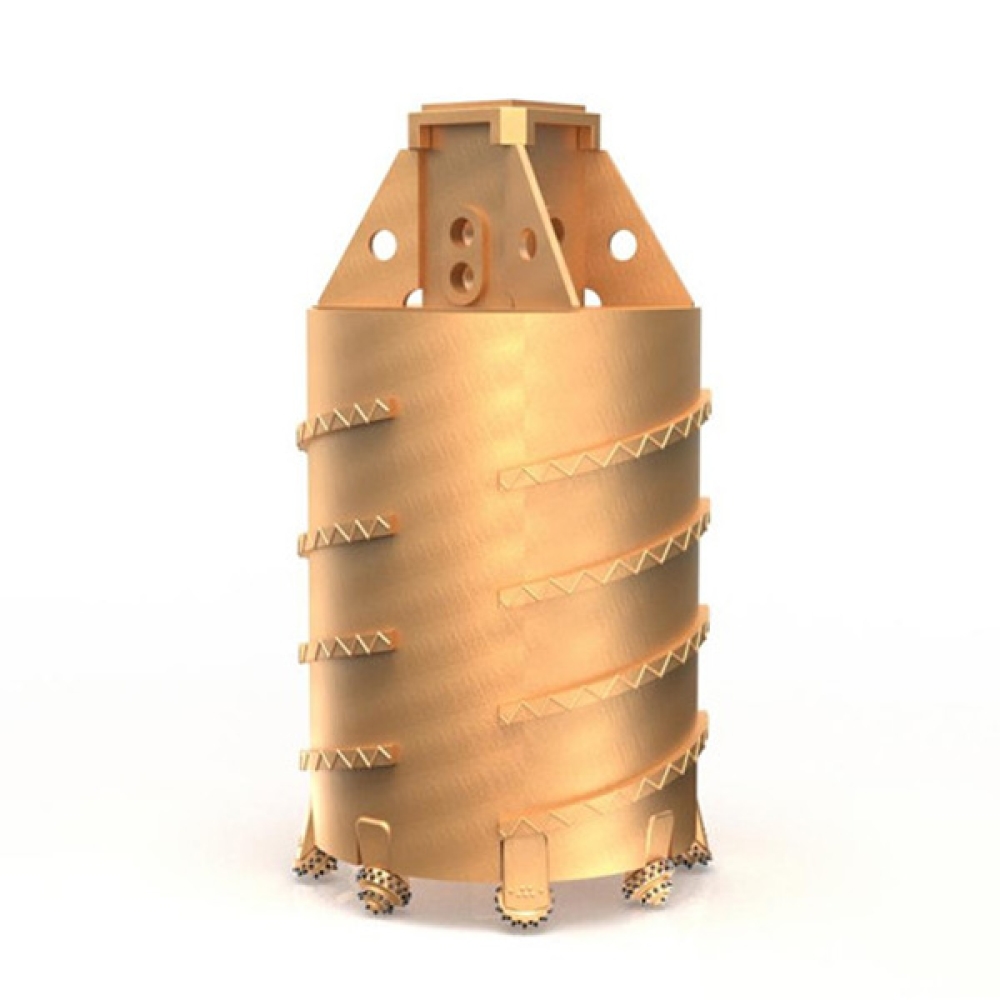 Core Barrel With Roller Bits