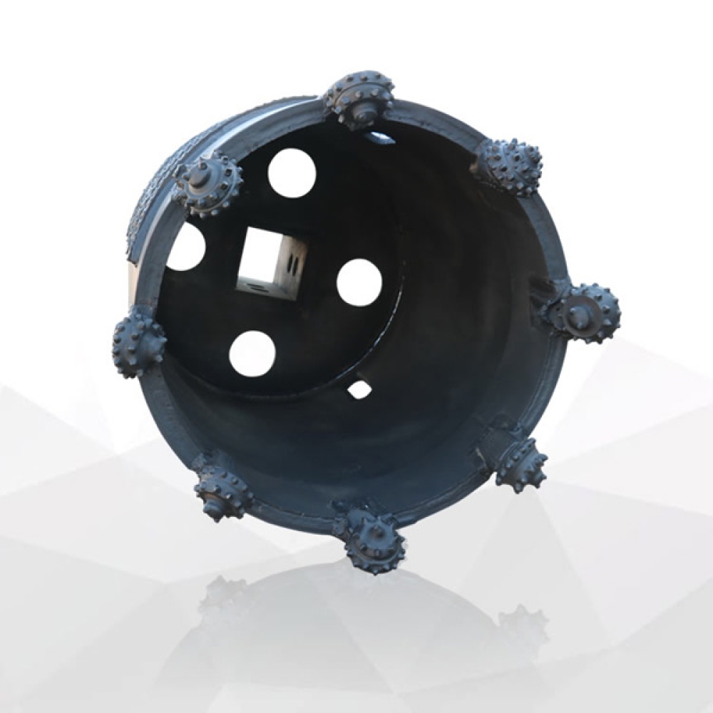 Core Barrel With Roller Bits
