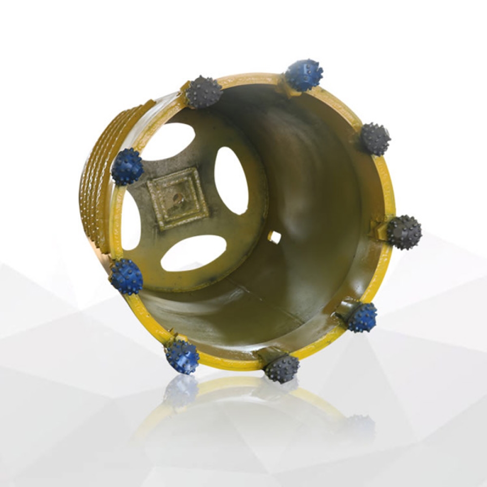Core Barrel With Roller Bits