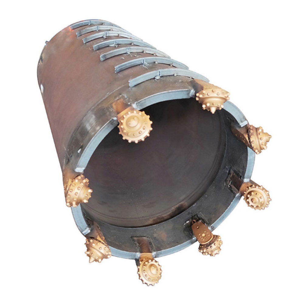 Core Barrel With Roller Bits