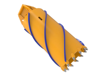 Core Barrel With Bullet Bits